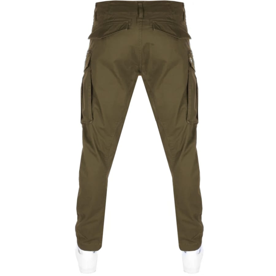 Alternative Image for ProductG Star Raw Rovic Straight Tapered Trousers Khaki2